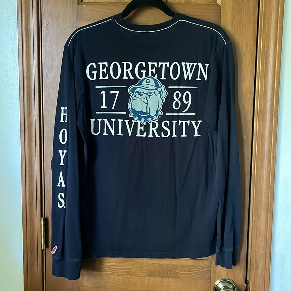 Georgetown University Hoyas Long Sleeve Tee.